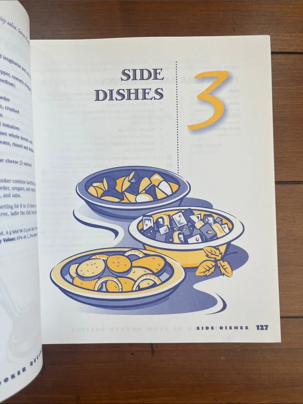 Better Homes and Gardens Slow Cooker Recipes Cookbook - Yellow & Blue Cover